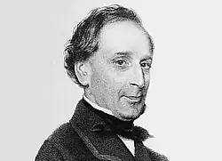 Georg Sigl* (1811-1887), rakouský průmyslník (výřez z lithografie Adolfa Dauthage, 1862)