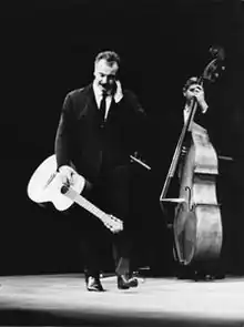 Georges Brassens, 1964; foto: Erling Mandelmann