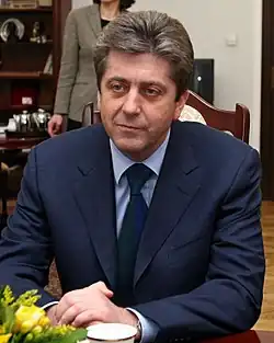 Georgi Parvanov (8. dubna 2008)