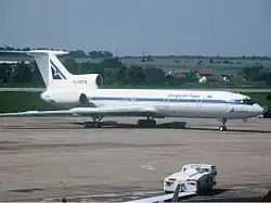 Tupolev Tu-154 Georgia Air Prague, registrace RA-85716