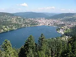 francouzské město Gérardmer