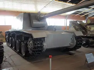 Sturer Emil v tankovém muzeu Kubinka