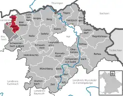 Geroldsgrün na mapě