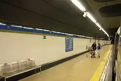 Nástupiště stanice