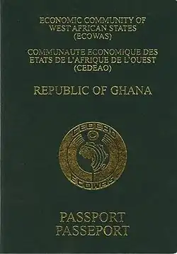 Ghanský cestovní pas