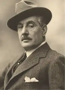 Skladatel Giacomo Puccini kolem roku 1920