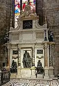 Náhrobek G. G. Medici v Milánském dómu