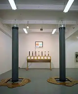 Preparation for Mausoleum No.1, 1988 Instalace, Artists Studios Workshops, Jeruzalém