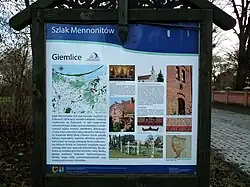 Informační panel Giemlice