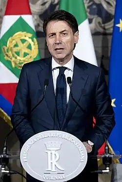 premiér Giuseppe Conte