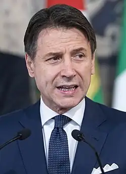 premiér Giuseppe Conte