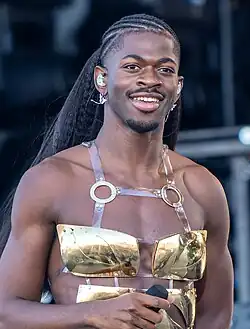 Lil Nas X na festivalu Glastonbury v roce 2023