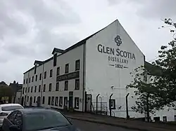 Palírna Glen Scotia ve městě Campbeltown