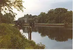 Zdymadlo Rudziniec na Hlivickém průplavu