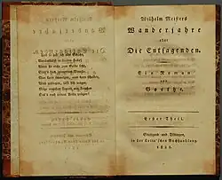 Titulní list prvního vydání z roku 1821