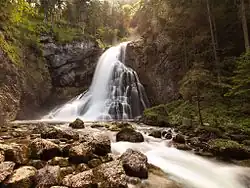 dolní stupeň vodopádu