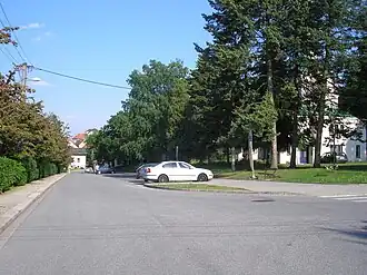 Gorazdovo náměstí, centrální část