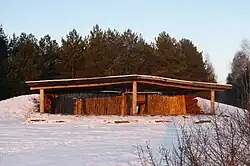 Obnovený vojenský bunkr z roku 1945