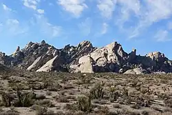 Západní část pohoří