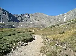 Grays Peak z Grays Peak Trail