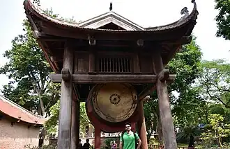 Velký buben v chrámu