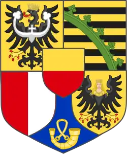 Malý knížecí erb Lichtenštejnů