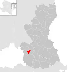 Großhofen na mapě