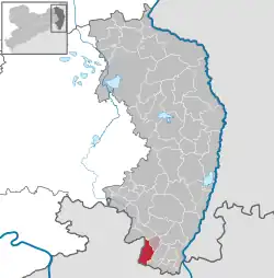 Großschönau na mapě