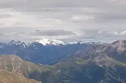 V pozadí nejvyšší hora Grossvenediger