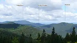 Skupina Velké Rači, Velká Rača vlevo