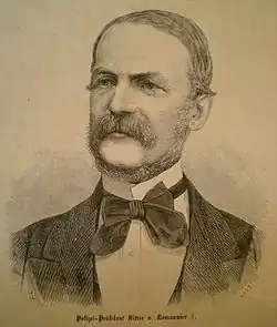 Portrét Antona Rittera von Le Monniera