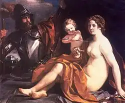 Venuše, Mars a kupido (Venus, Mars and Cupid)