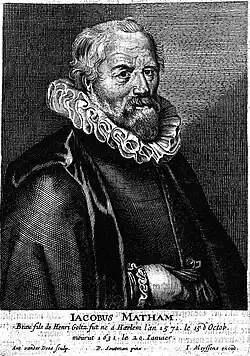 Jacob Matham v rytině Jana Meyssense (1662)