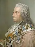 Hrabě Carl Gustaf Tessin,1760