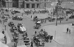 Náměstí Gustav Adolfs torg, Stockholm, 1922