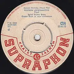 Etiketa na gramofonové desce