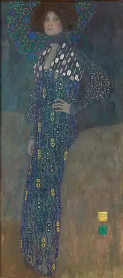 Emilie Flöge (olejomalba Gustava Klimta, 1902), Wien Museum