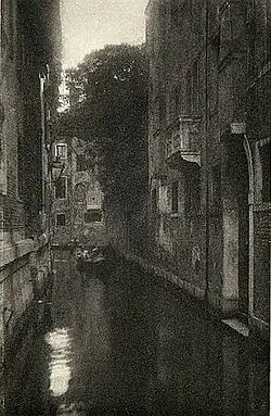 Un canal, 1908