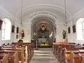 Farní kostel v Gutenbrunnu (interiér)