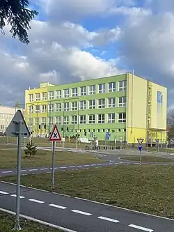 Pohled z dopravního hřiště