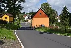 Horní část vesnice