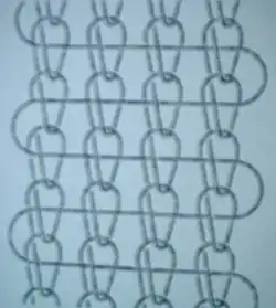 Struktura galonového háčkování