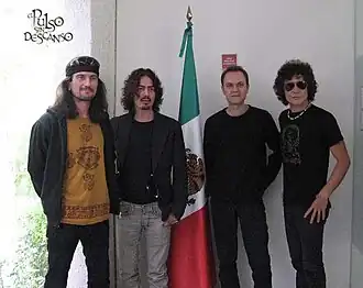 Héroes del Silencio na turné v Mexiku