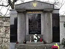 Hrobka rodiny hudebního skladatele Josefa Kličky