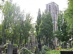 Hřbitov s Kostelem Nanebevzetí Panny Marie