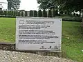 Informační deska o obětech pochodu smrti