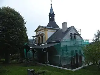 Kaple během rekonstrukce (2015)