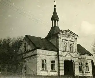 Kaple na historickém snímku