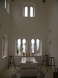 Interiér kostela (2016)