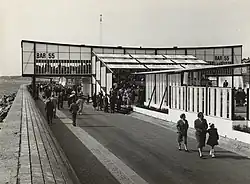 Výstava H55 v Helsingborgu, oddělení pro veřejné prostředí v Parapetenu, 1955